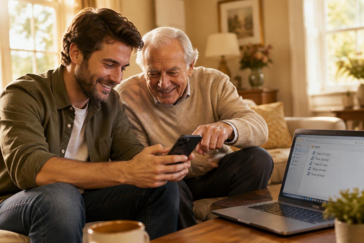Saving voicemails to LegacyCloud